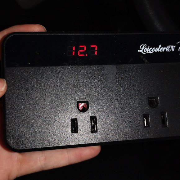 LeicesterCN 200W Car Power Inverter Charger DC 12V-110V AC Converter 4 USB Ports - Picture 5 of 10